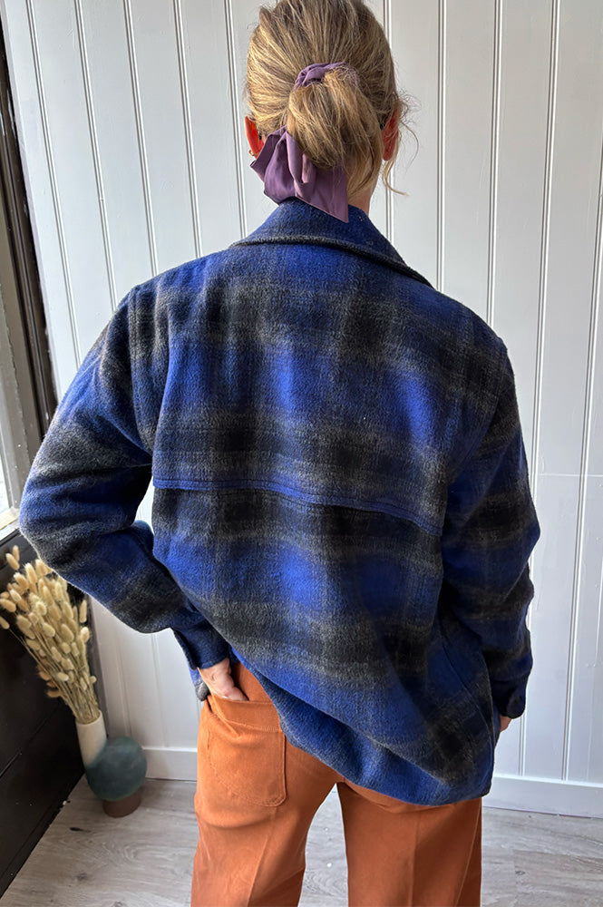 Stan Ray Mackinaw Navy Check Jacket